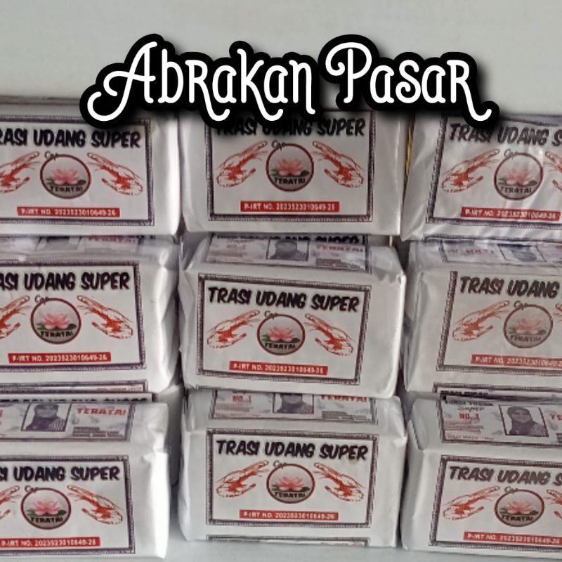 

TERASI UDANG SUPER TUBAN Berat 100gram