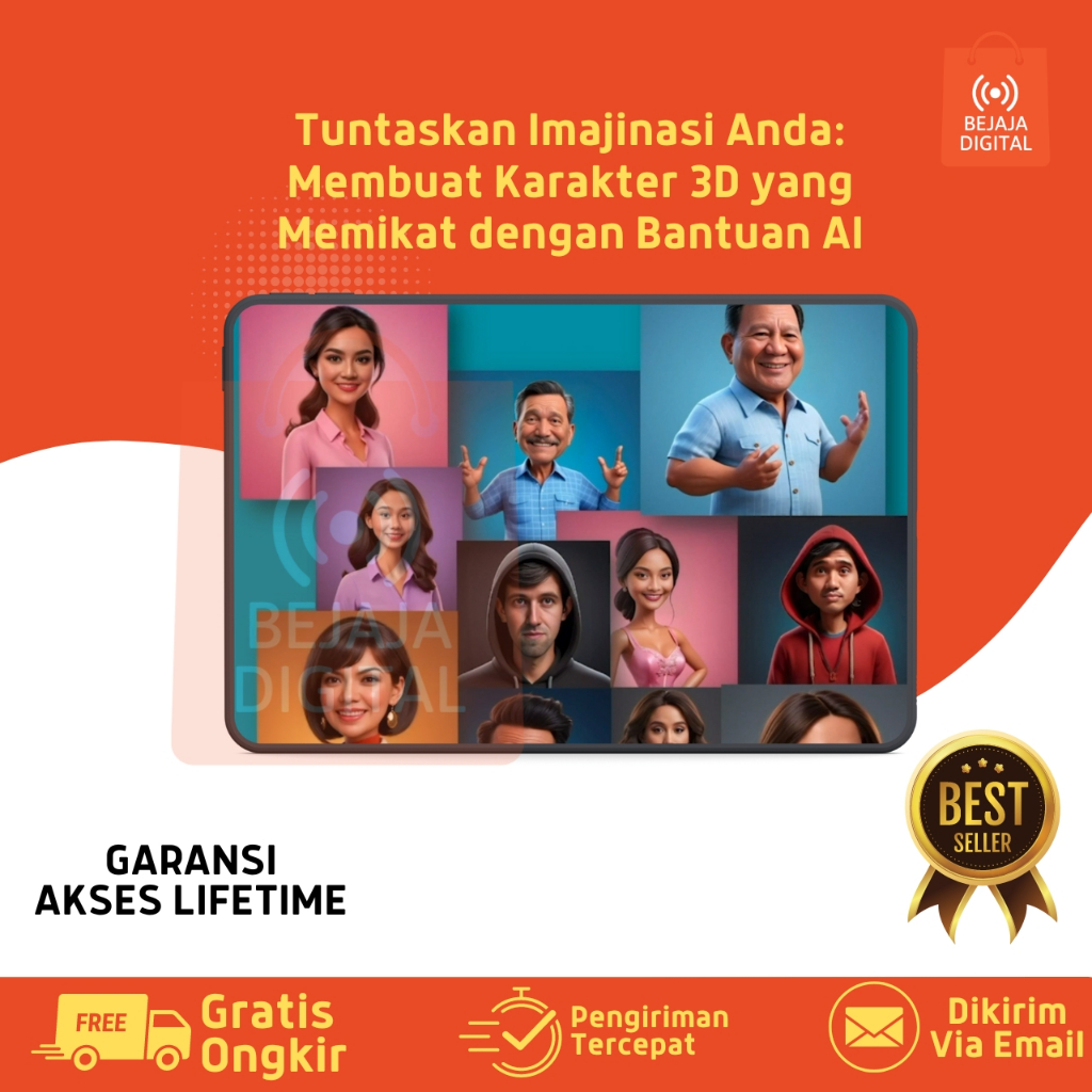 Tuntaskan Imajinasi Anda: Membuat Karakter 3D yang Memikat dengan Bantuan AI