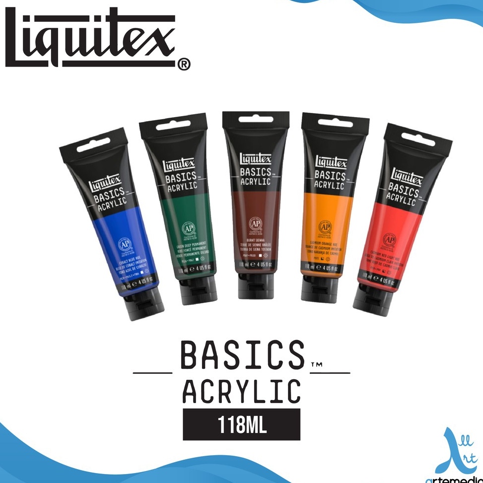 

KODE S7B7 Liquitex Basics 118ml Acrylic Color Paint 12