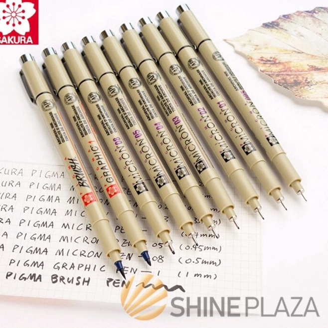 

ART I99G Sakura Pigma Micron Drawing Pen Sakura Pigma Micron Brush Pen