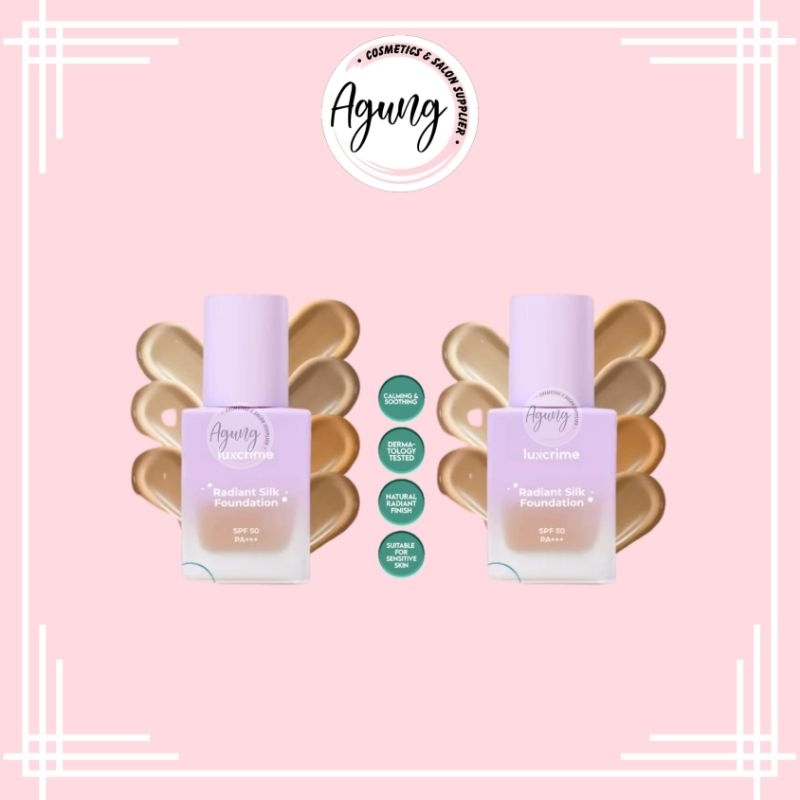 FOUNDATION LUXCRIME | RADIANT SILK FOUNDATION