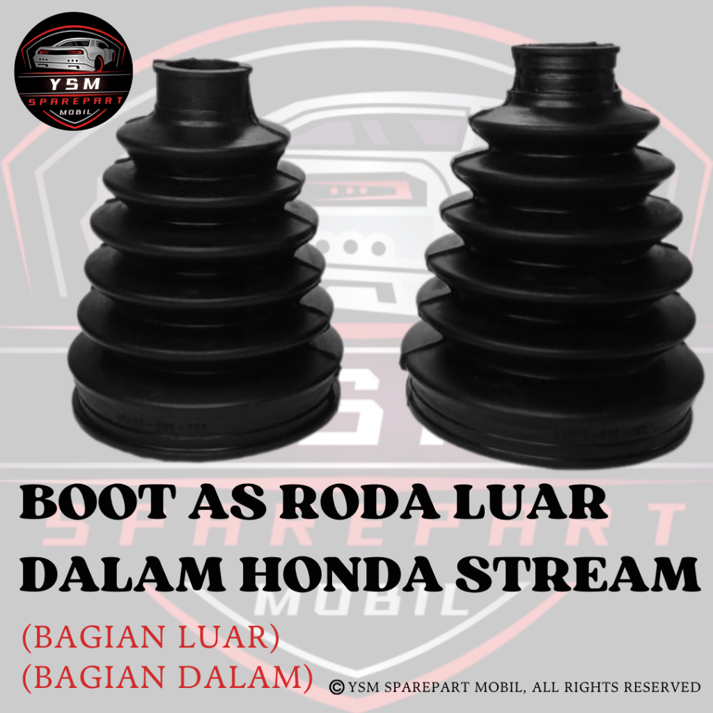 Karet As Roda CV Joint Luar Dalam HONDA STREAM