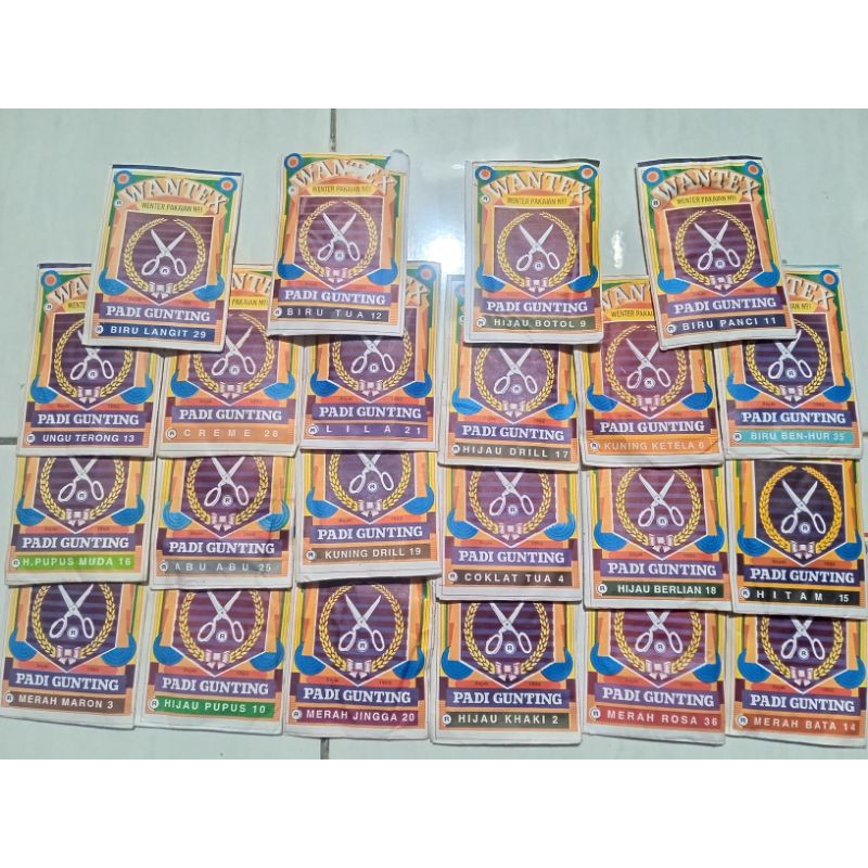 Wantek/Pewarna pakaian