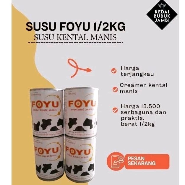

Susu Kental Manis UK 1/2kg.