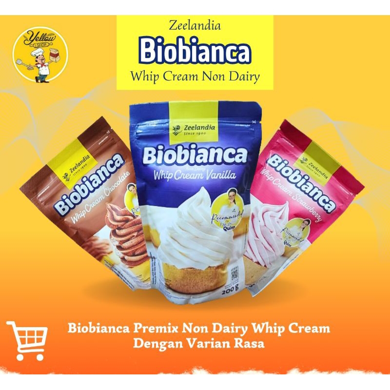 

BIOBIANCA NON DAIRY WHIP CREAM 200GR