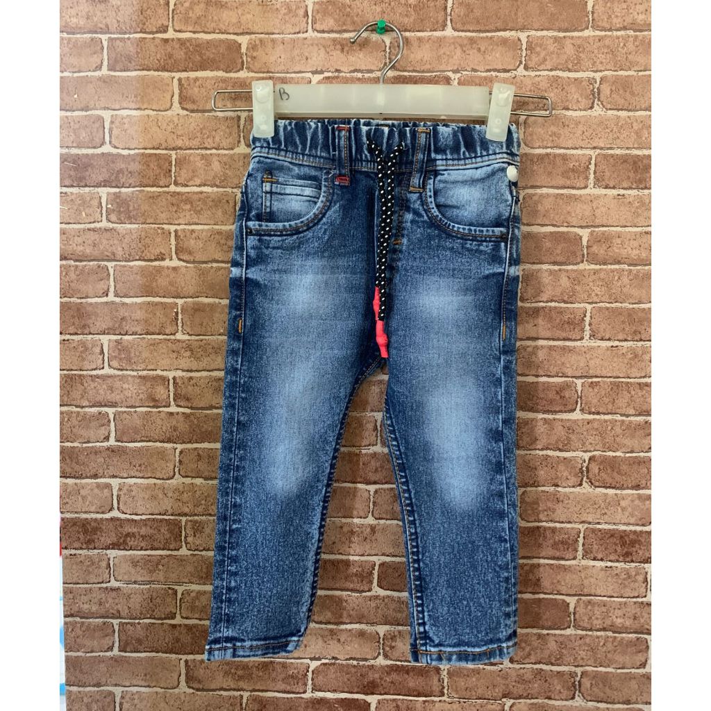 A.I.U.E.O Celana Panjang Anak Jeans Laki-Laki P0131 S-L