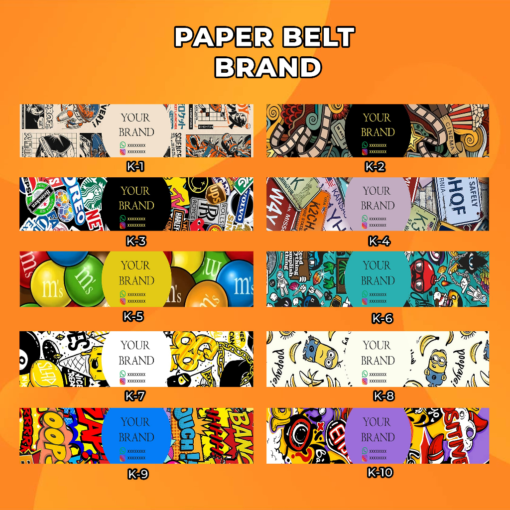 

Paper Belt Brand II Hampers Segel Box Brand II Edisi Brand