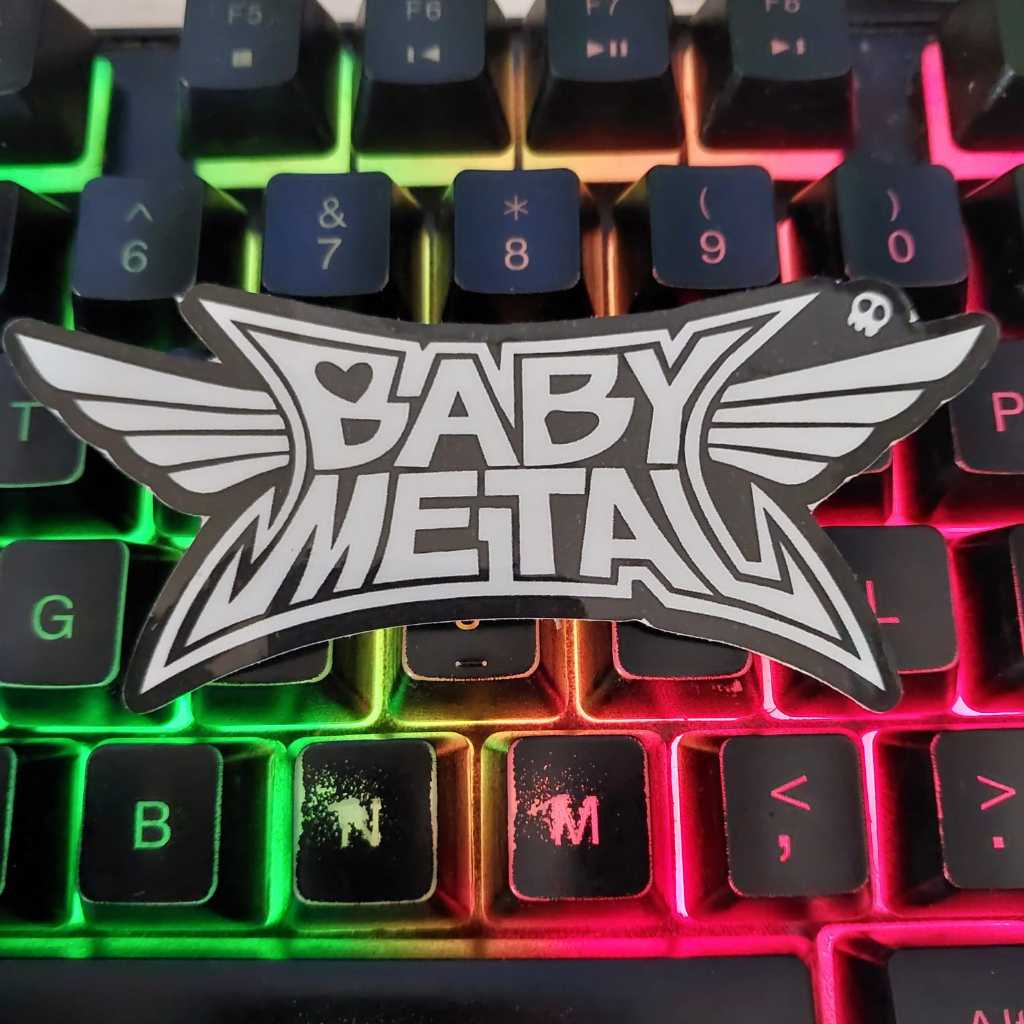

STIKER BABY METAL - STICKER BAND METAL HEAVY METAL