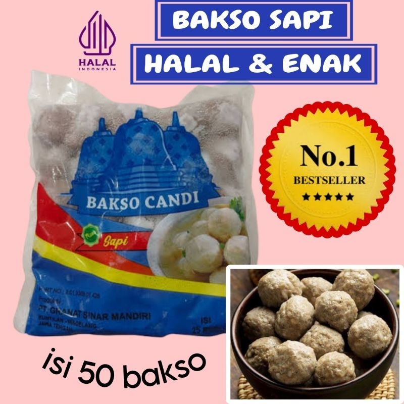 

Bakso Sapi Halal Enak isi 50 yang terasa daging sapinya