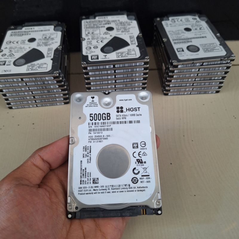 Hardisk 500GB Slim 2.5 inc HGST