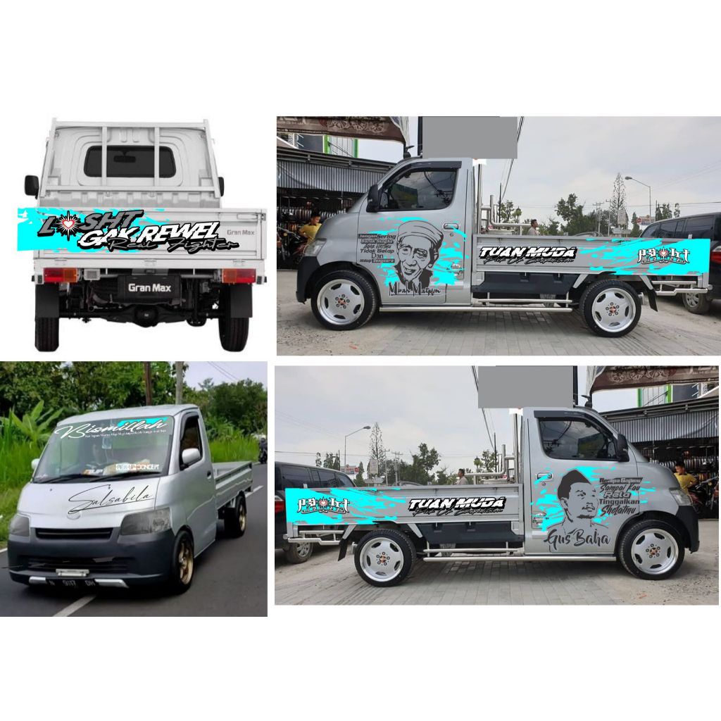 cutting sticker mobil grand max ful body