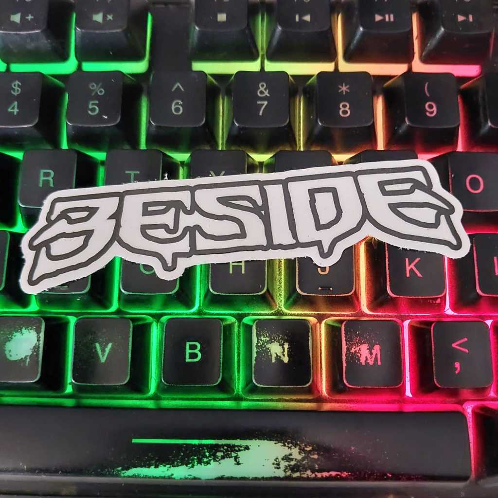

Stiker Beside Logo - Sticker Band Death Metal - Stiker Cutting