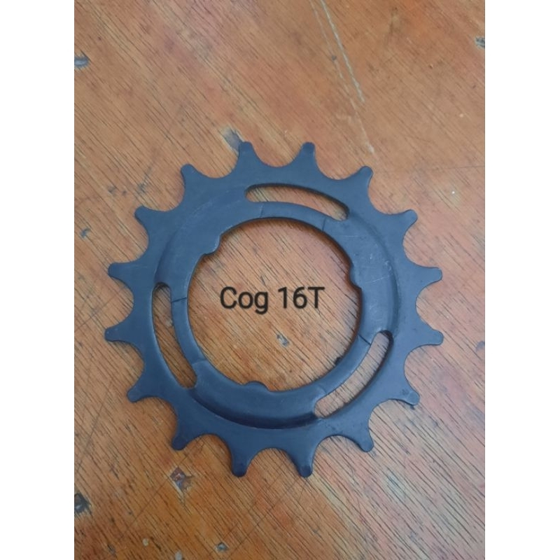 Cog Fixie 16T Gir Cog Torpedo Coaster Brake Sepeda Ontel Fixie Jengki Bmx