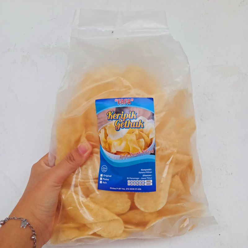 

keripik getuk keripik getuk singkong 250 gram camilan