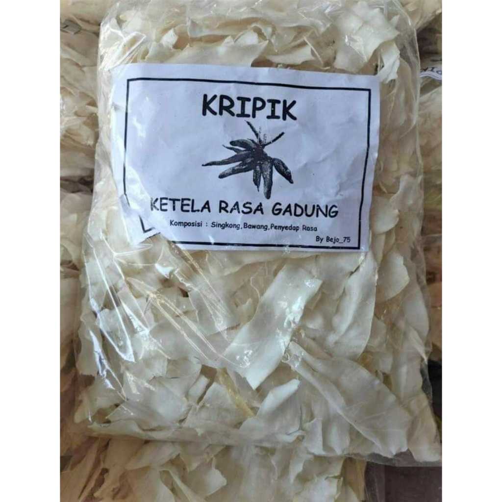 

Krecek singkong gadung 1kg