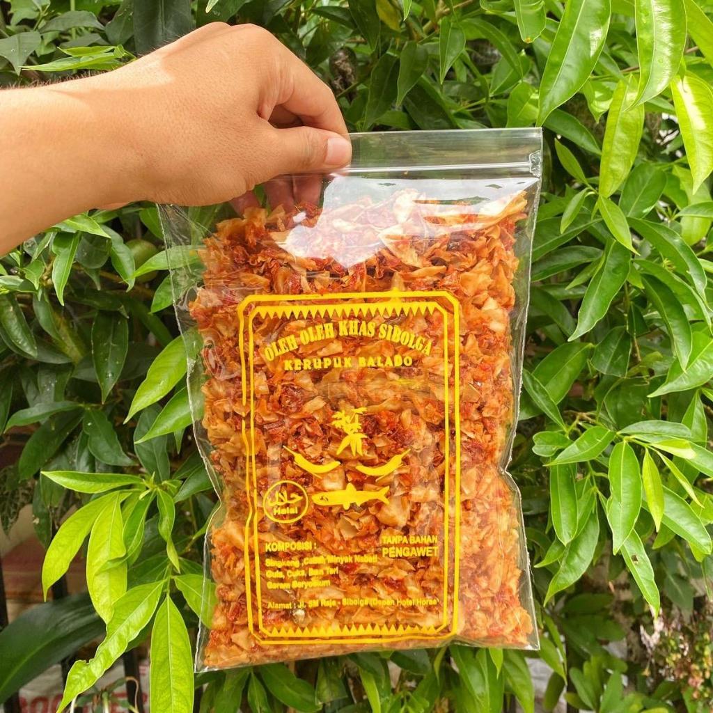 

500 GRAM Keripik Sambal Teri Khas SIBOLGA