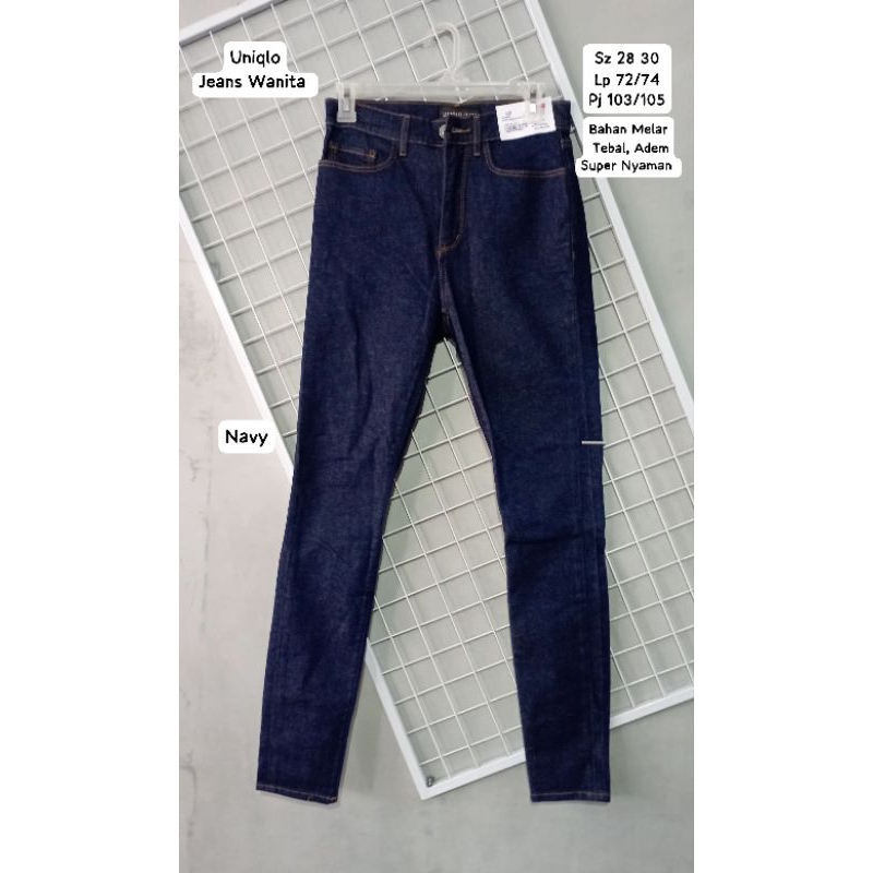 Celana Jeans Wanita Dewasa Original Brand UNIQLO
