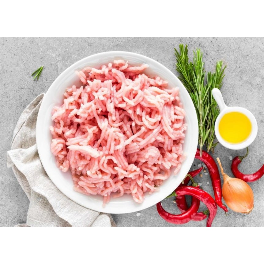 

Paha Ayam giling 1kg frozen food Halal