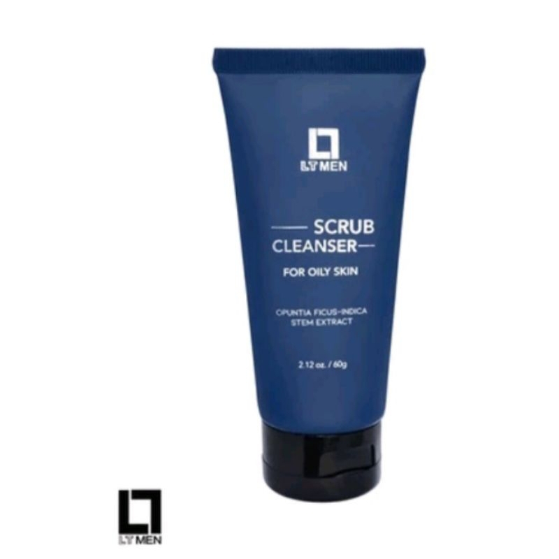 Lt Men Scrub Cleanser For Oily Skin 60gr
