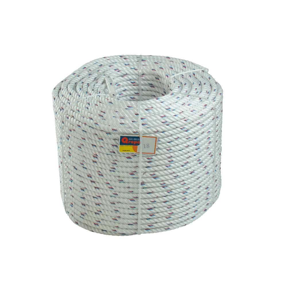 

Tali Tambang Plastik PP/Tali Tampar PP Polypropylene 18 mm +/- 220m Qrope