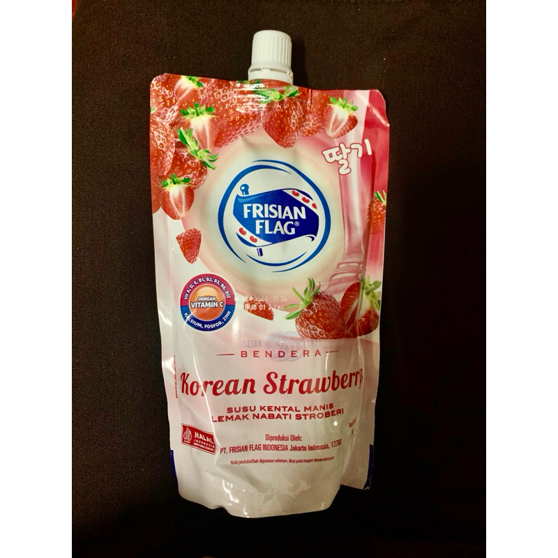 

Frisian Flag bendera Korean Strawberry 260gram