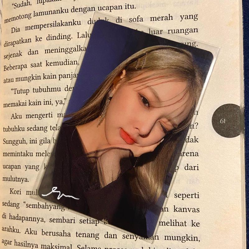 photocard album izone kang hyewon one-reeler act 4 official