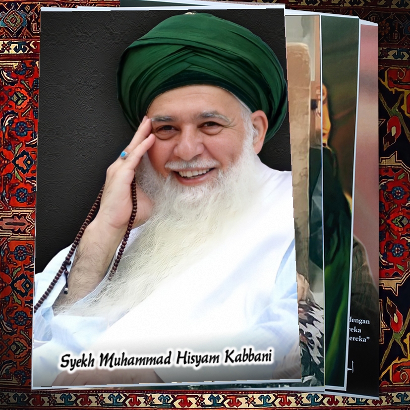 POSTER UKURAN BESAR ATAU JUMBO  SYECH HISYAM KABBANI READY SEMUA UKURAN BAHAN LUSTER UV AWET TAHAN G