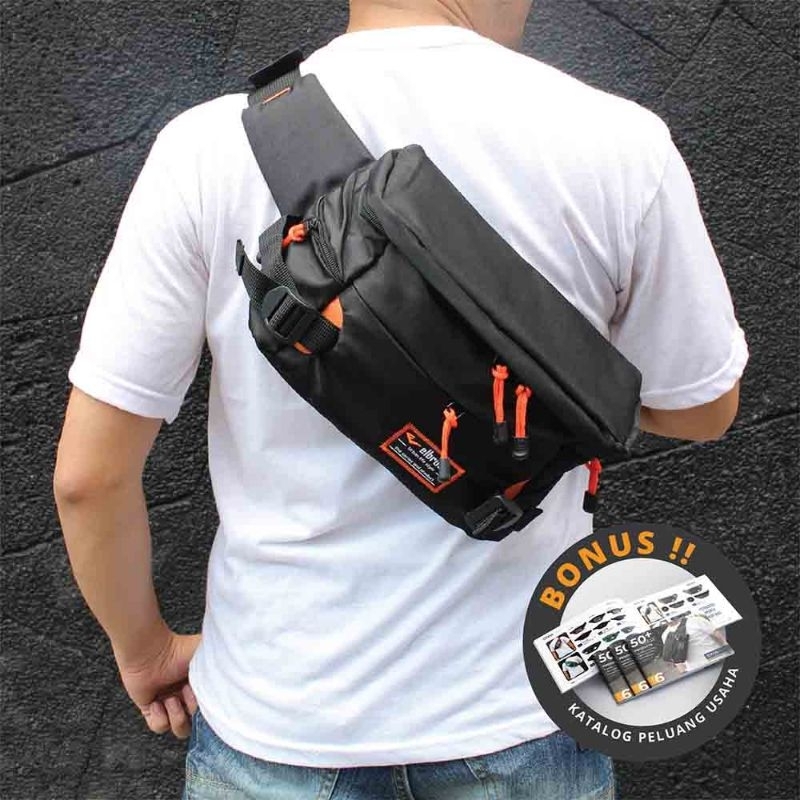 WNTR Waist Bag pria Besar||Tas Casual||Tas sunmori||522