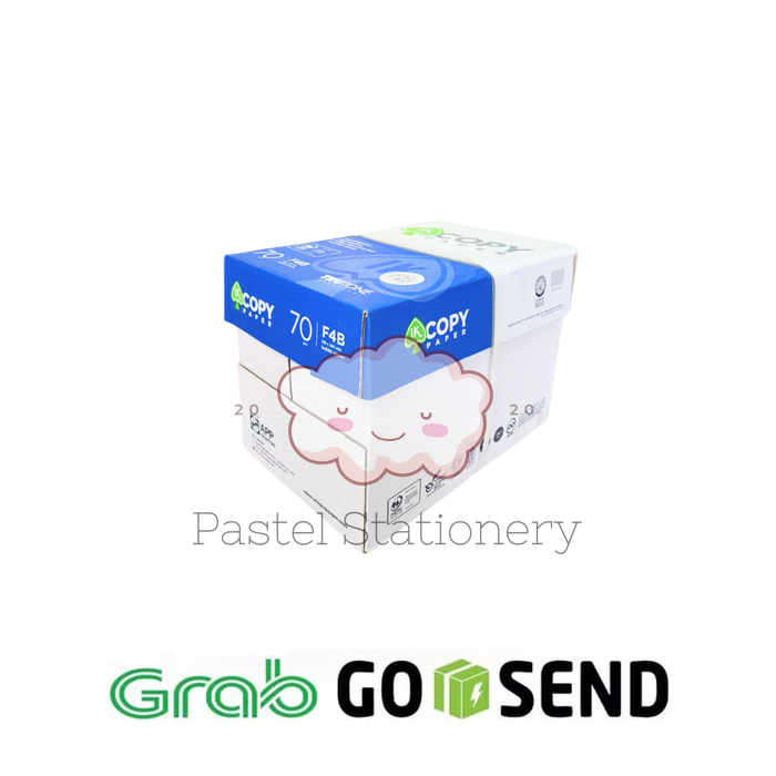 

Kertas HVS F4 70gr IK Copy Paper - Kertas Print Fotocopy Putih Folio 70 gram 1 Dus