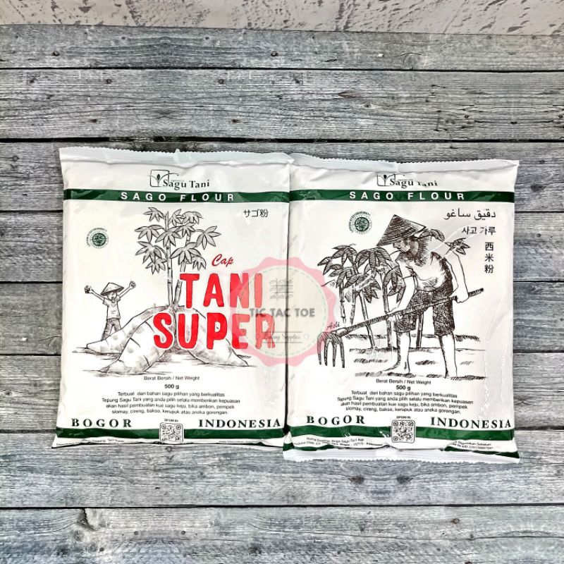 

Tepung Sagu Tani Super/Sagu Tani/Tepung Singkong/Sagu 500gr