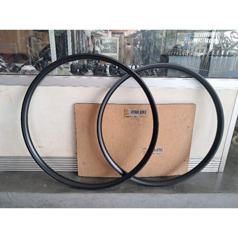 Rims 29 dan 27.5 Dominate Patrol Lebar 35mm Black - Velg Sepeda MTB 29 inch 29er - 27.5 inch - Bisa 