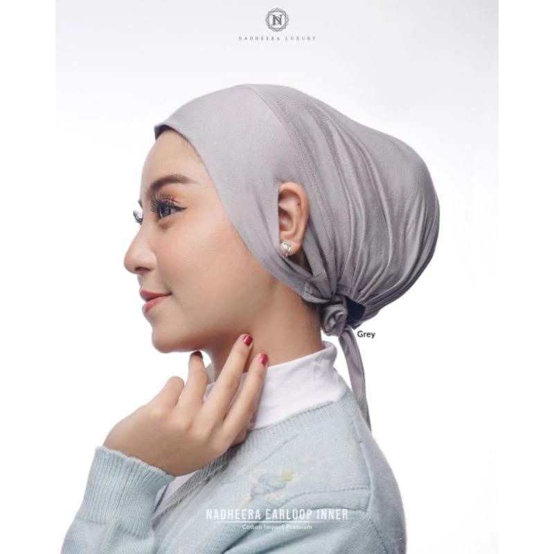 Ciput hijab antybudekbhn rayon premium poliester kuping terbuka by azila hijab