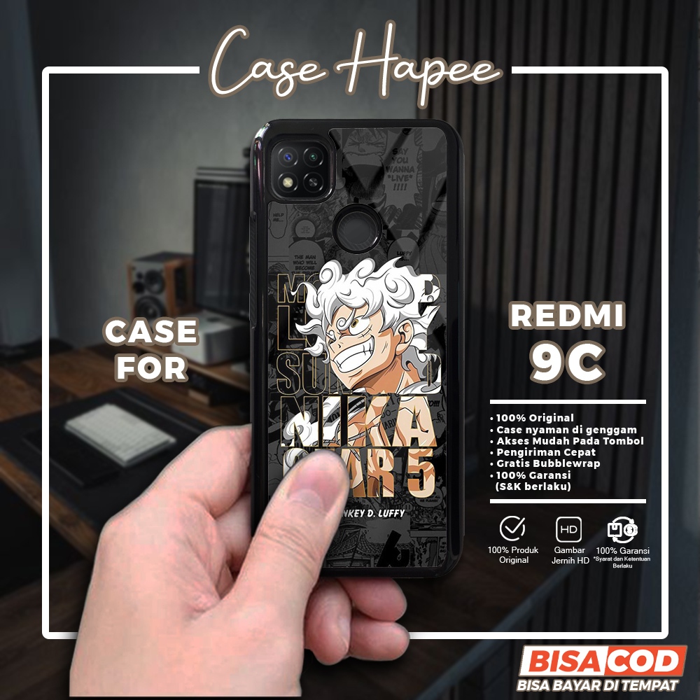 Case Redmi 9C Casing Redmi 9C [GEAR 5] Casehapee Case Glossy Case Aesthetic Custom Case Premium Soft