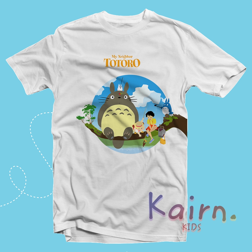 KAOS ANAK TOTORO / KAOS ANAK UNISEX / T-SHIRT TOTORO