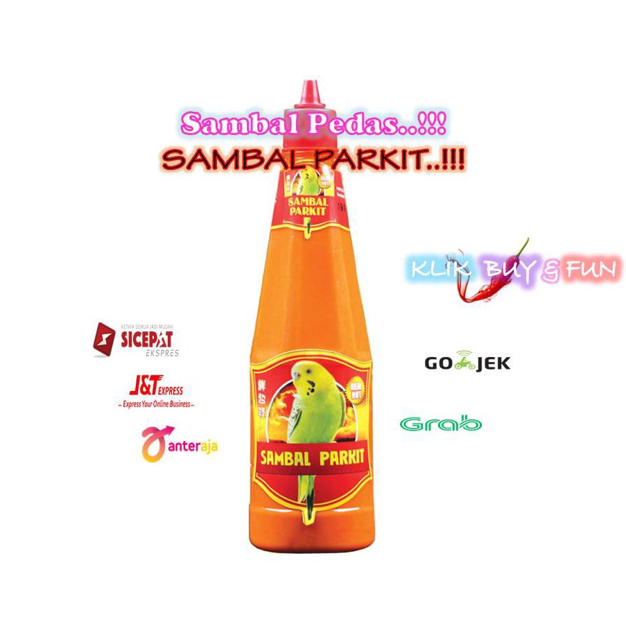 

Sambal Pedas Sambal Parkit 3 ml