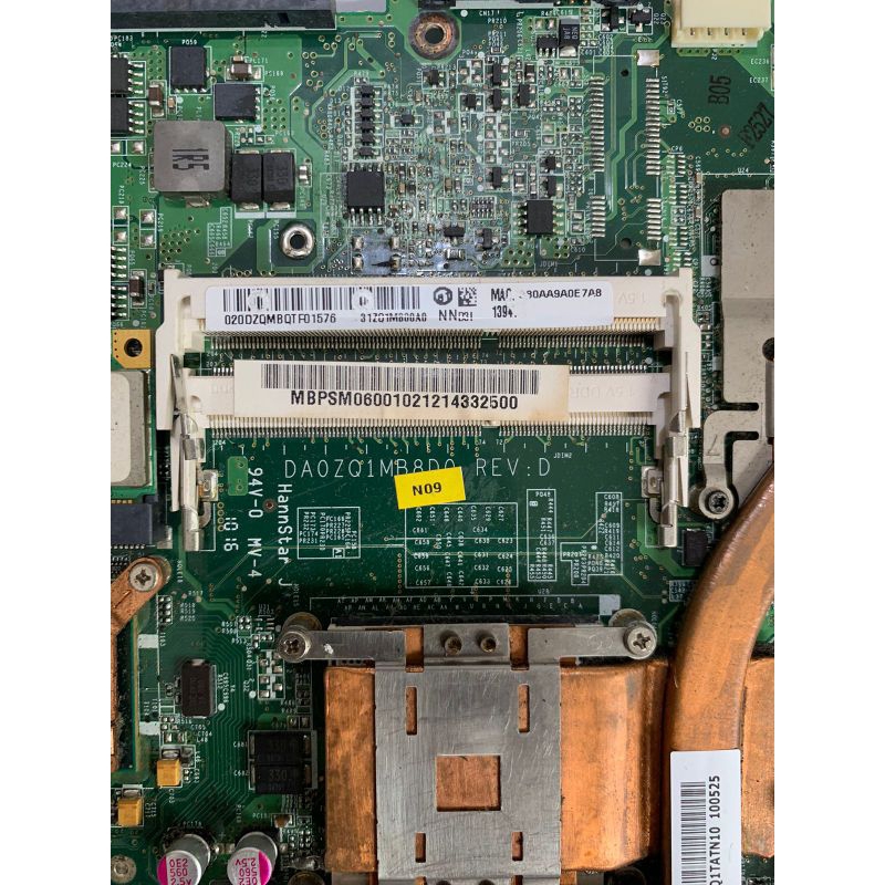 Motherboard ACER 4745G VGA ATI