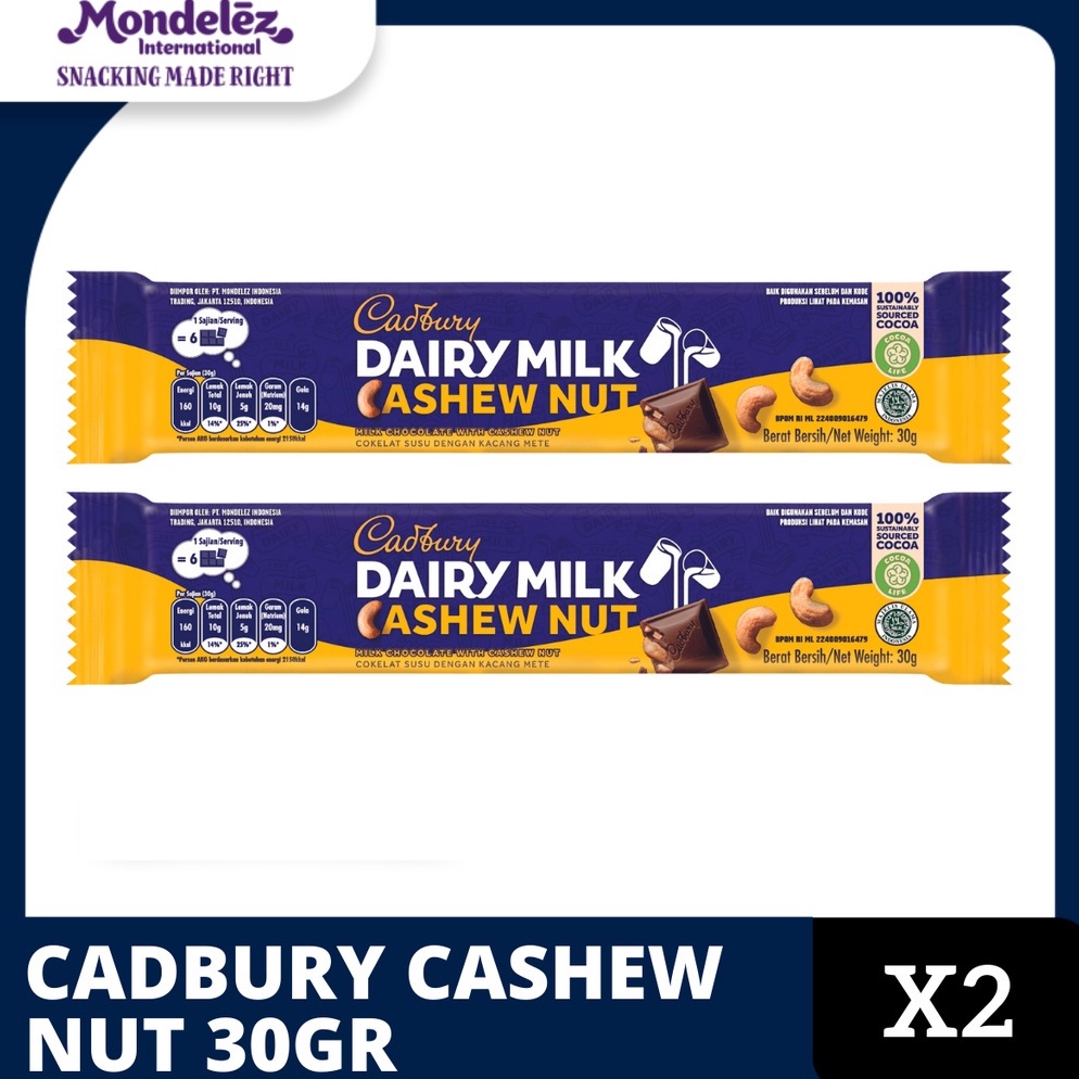 

Cadbury Cashew Nut 3Gr twinpack