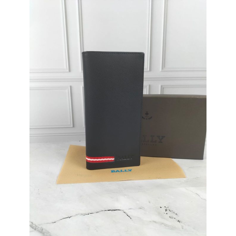 DOMPET PANJANG PRIA BALLY DOMPET BRAZA BRANDED IMPORT KULIT ASLI