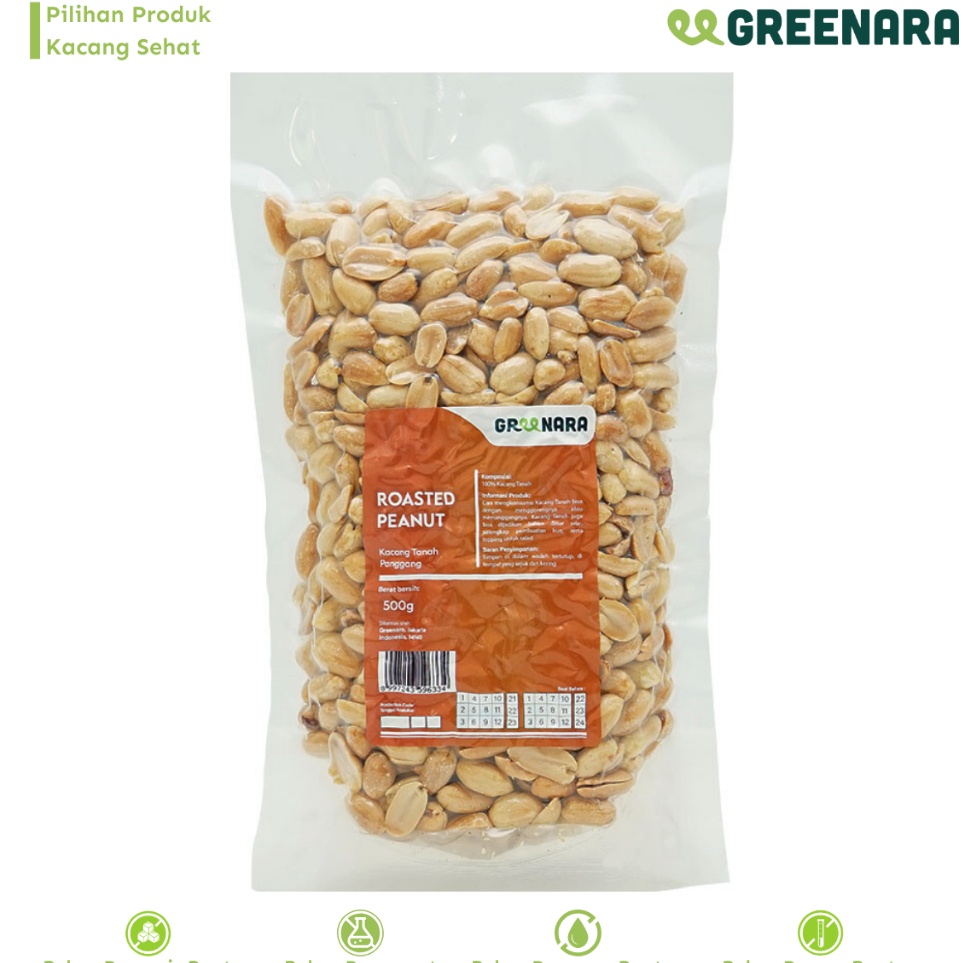 

Greenara Kacang Panggang 5gr Roasted Peanut