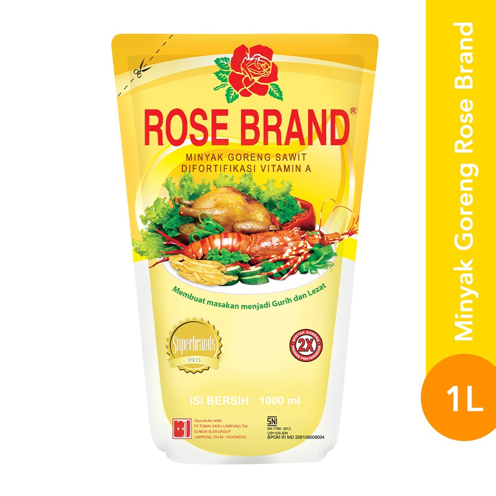 

Rose Brand Minyak Goreng Rose Brand 1 Liter