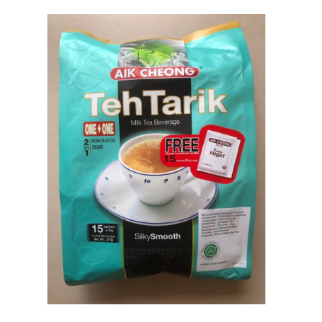 

Aik Cheong "New" Teh Tarik 2in1 / Aik Cheong Teh Tarik No Sugar 375grm