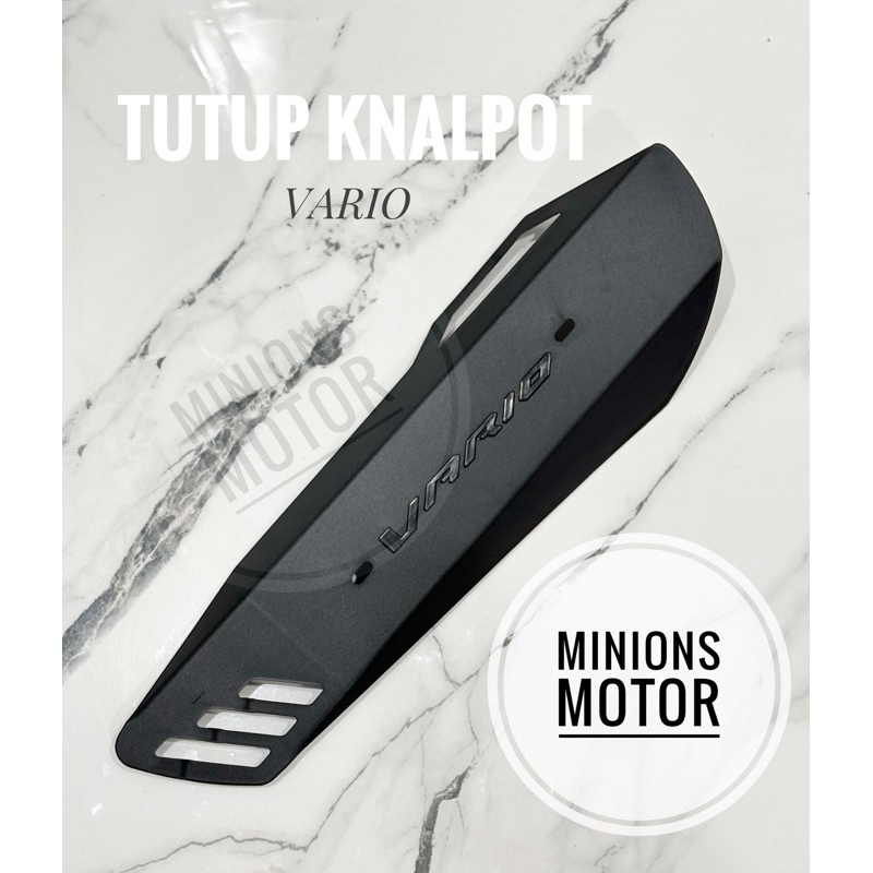 tutup knalpot motor vario cover tameng knalpot motor