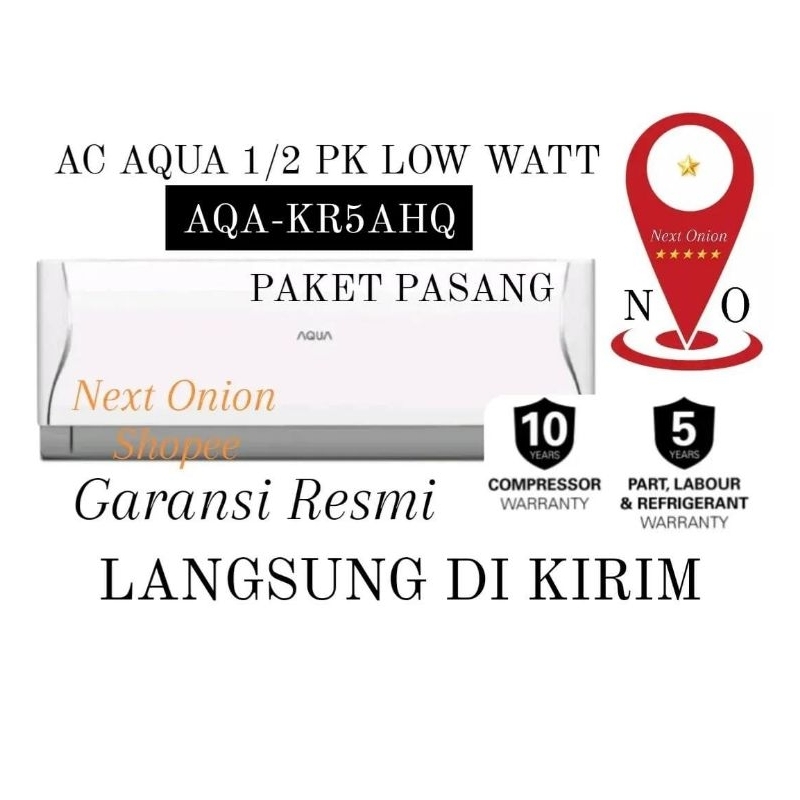 AC AQUA 1/2 PK PAKET PASANG