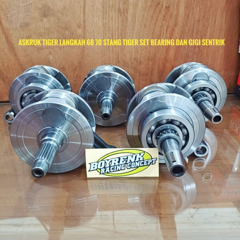 ASKRUK TIGER LANGKAH 68 - 70 STANG TIGER / SERIES - BOYRENK RACING