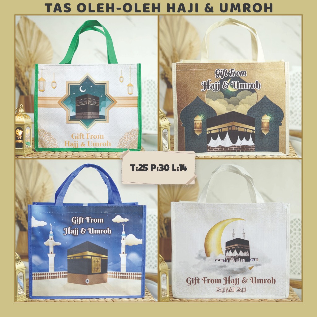 

Ready Stok Tas Oleh-Oleh Haji dan Umroh Tas Souvenir Ukuran Sedang Tebal