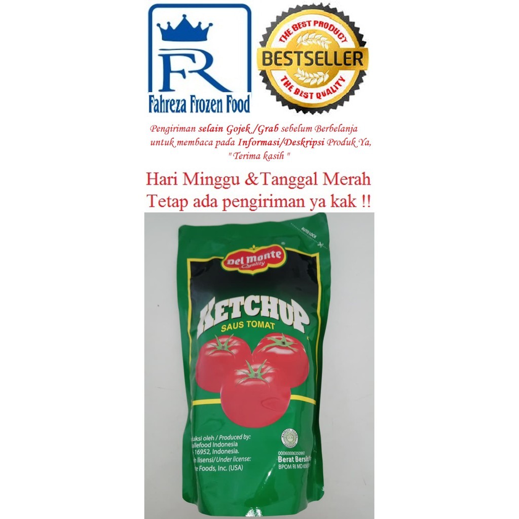 

Delmonte Sauce Tomat Pouch 1KG Harga Hemat