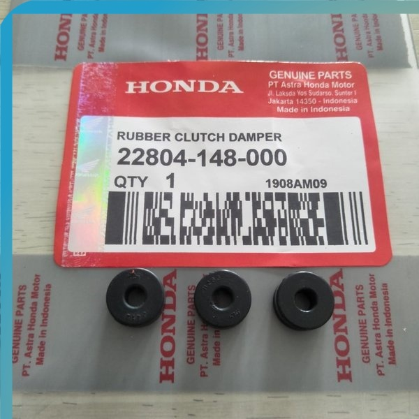 Karet Kampas Ganda Kopling Damper Honda Beat Vario 110 125 150 Scoopy Spacy Fi Dll Originial 1 Set