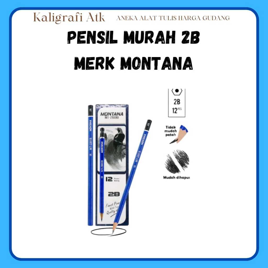 

Pensil murah 2B Montana