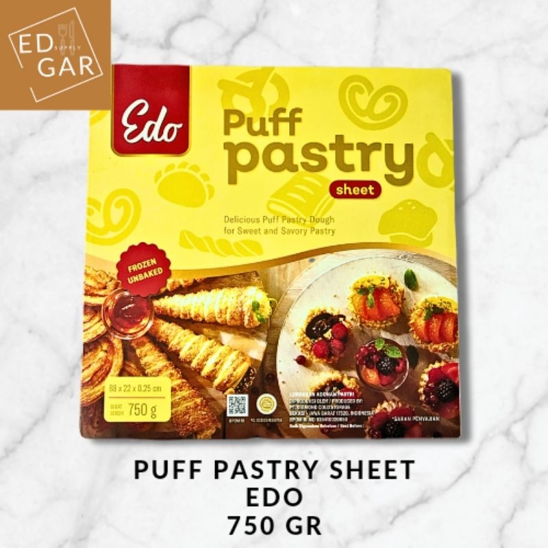 

puff pastry sheet edo 750 gr