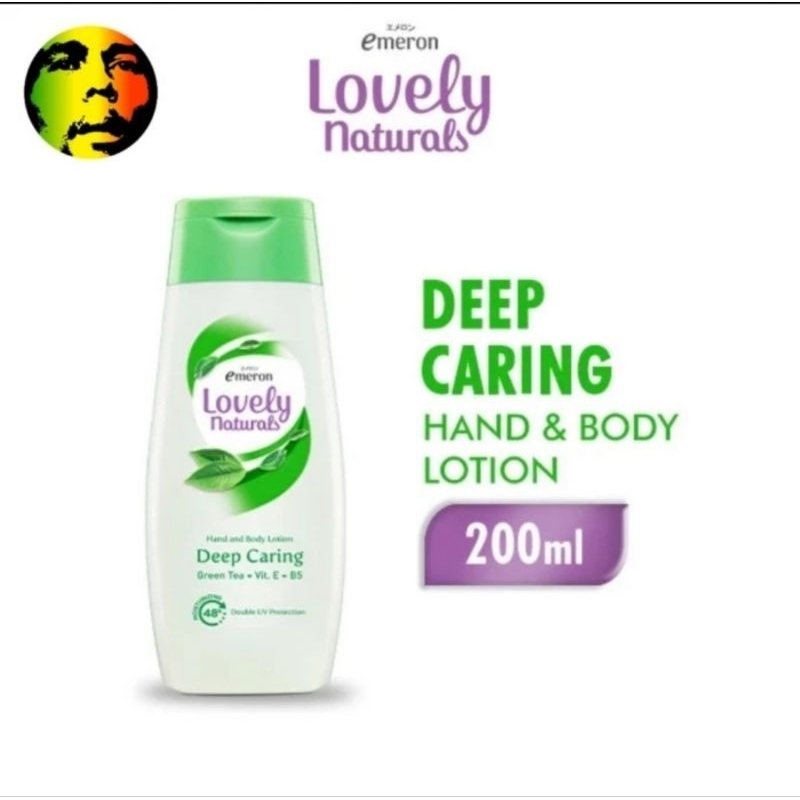 Emeron lovely lotion naturals 200 green tea
